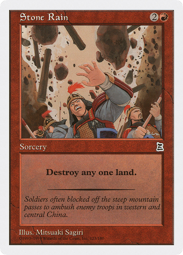 Stone Rain (PTK-123) [Portal Three Kingdoms]