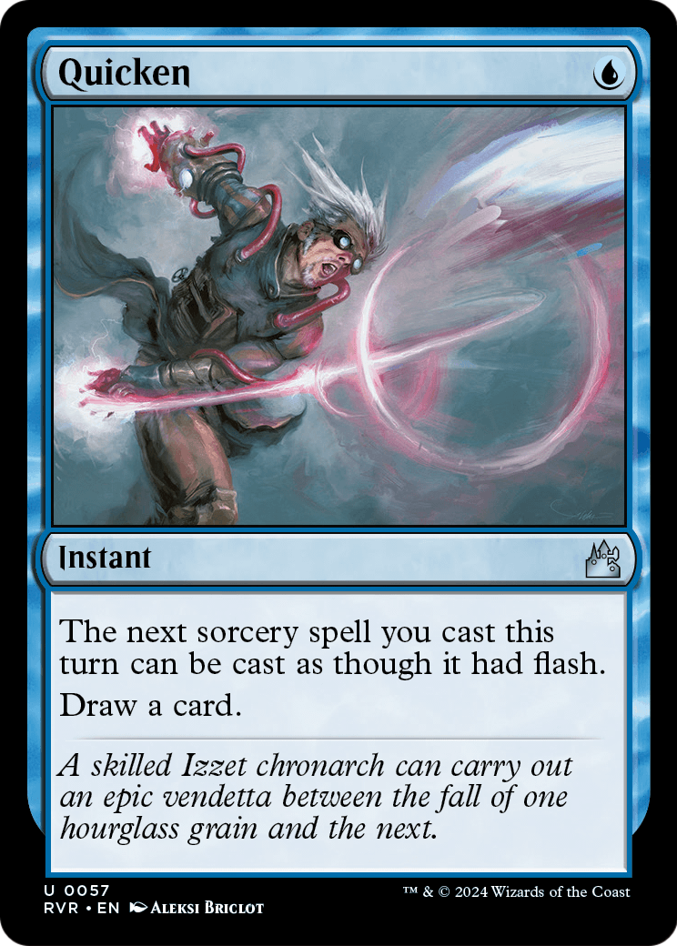 Quicken - Foil [Ravnica Remastered]