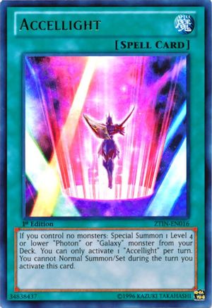 Accellight (Ultra Rare) (ZTIN-EN016) - 2013 Zexal Collection Tin 1st Edition