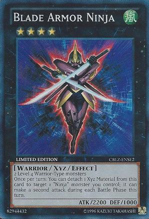 Blade Armor Ninja (Super Rare) (CBLZ-ENSE2) - Cosmo Blazer SE Limited