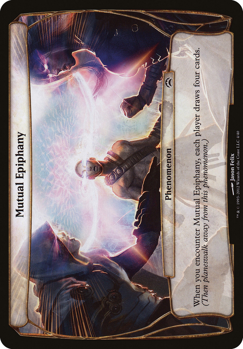 Mutual Epiphany (Planechase 2012) (OVER-004) [Planechase 2012 Planes] Foil