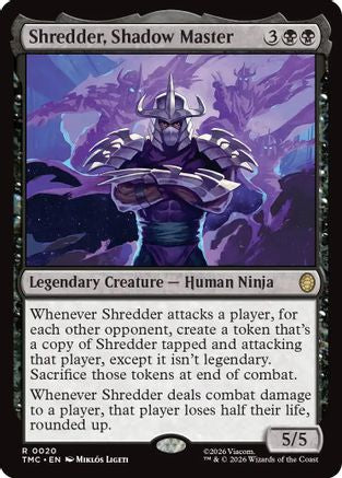 Shredder, Shadow Master (TMC-020) [Commander: Teenage Mutant Ninja Turtles]