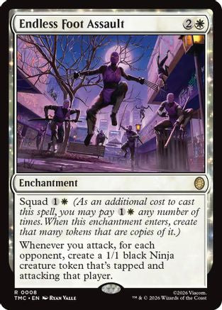 Endless Foot Assault (TMC-008) [Commander: Teenage Mutant Ninja Turtles]