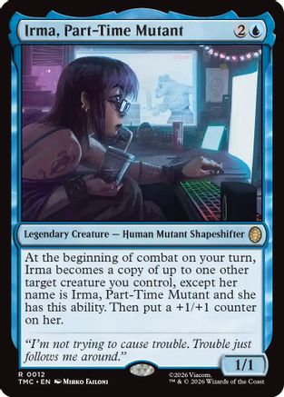 Irma, Part-Time Mutant (TMC-012) [Commander: Teenage Mutant Ninja Turtles]