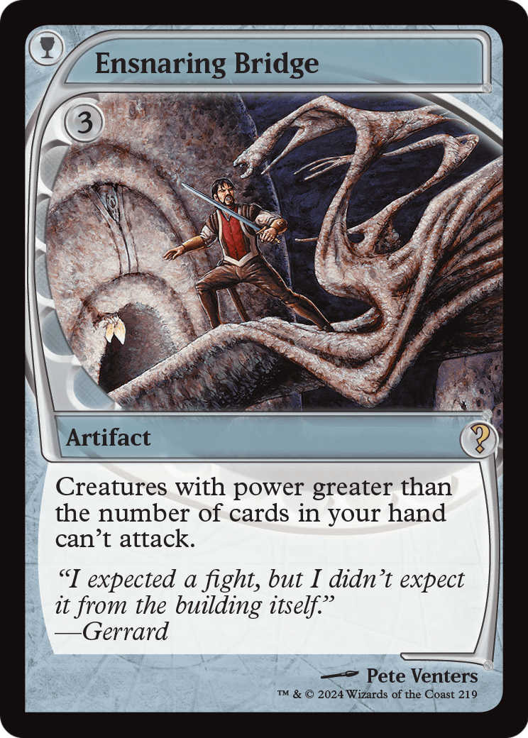 Ensnaring Bridge (Future Sight) (MB2-219) [Mystery Booster 2]