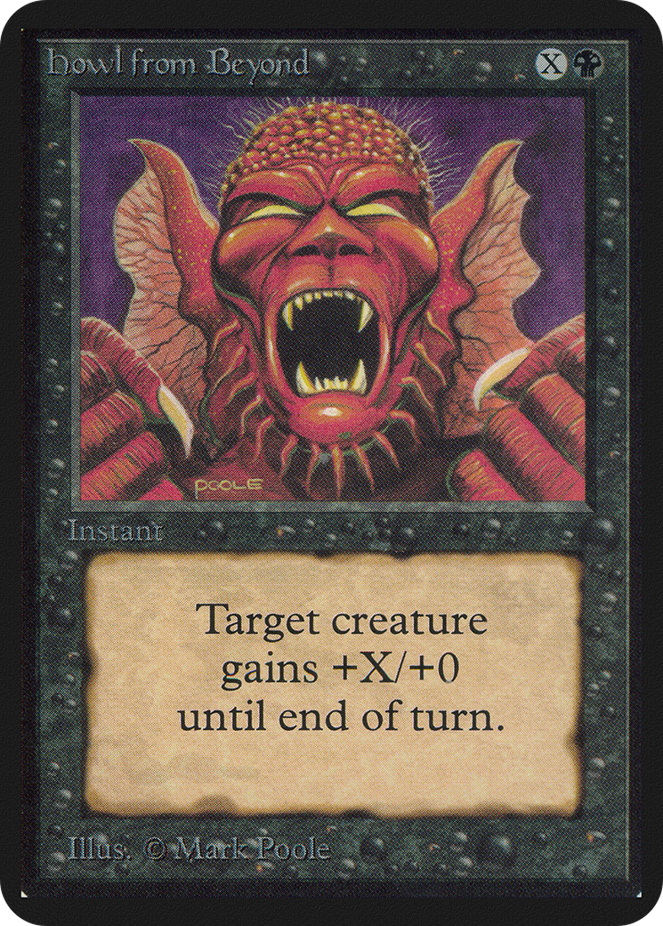 Howl from Beyond [Limited Edition Alpha]