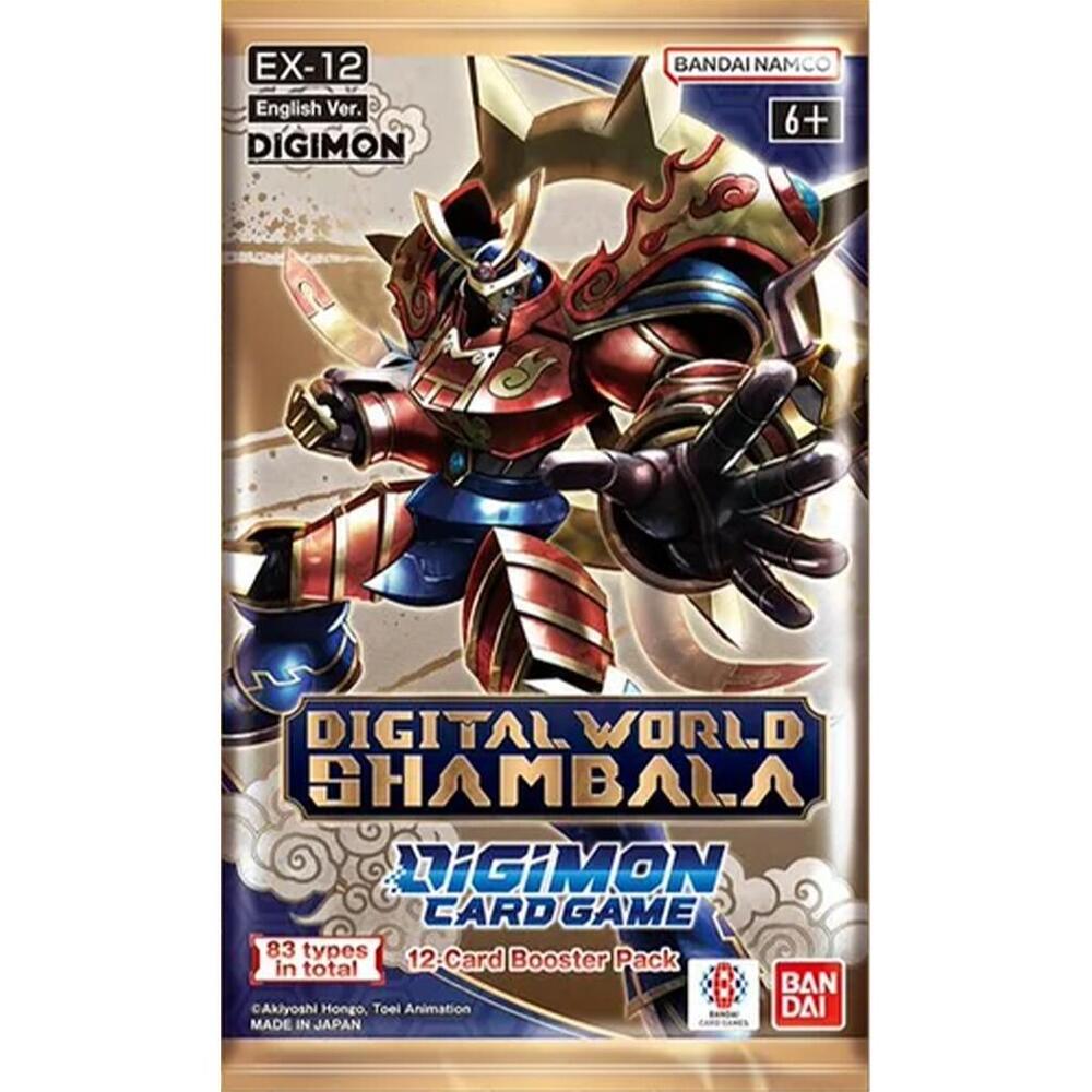 EX12 - Digital World Shambala - Booster Pack