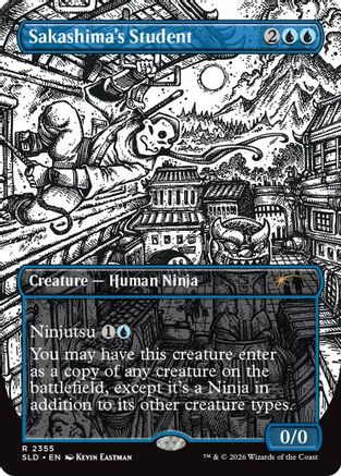 Sakashima's Student (SLD-2355) [Secret Lair Drop Series] Foil