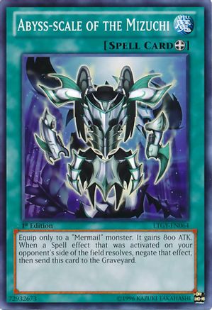 Abyss-scale of the Mizuchi (Common) (LTGY-EN064) - Lord of the Tachyon Galaxy Unlimited