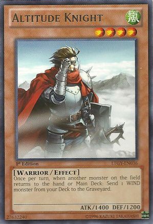 Altitude Knight (LTGY-EN036) - Lord of the Tachyon Galaxy 1st Edition