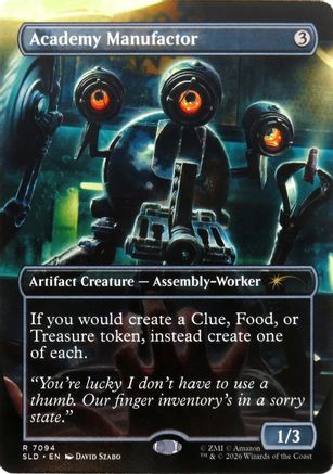 Academy Manufactor (SLD-7094) [Secret Lair Drop Series]
