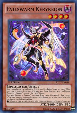 Evilswarm Kerykeion (Super Rare) (LTGY-EN094) - Lord of the Tachyon Galaxy 1st Edition