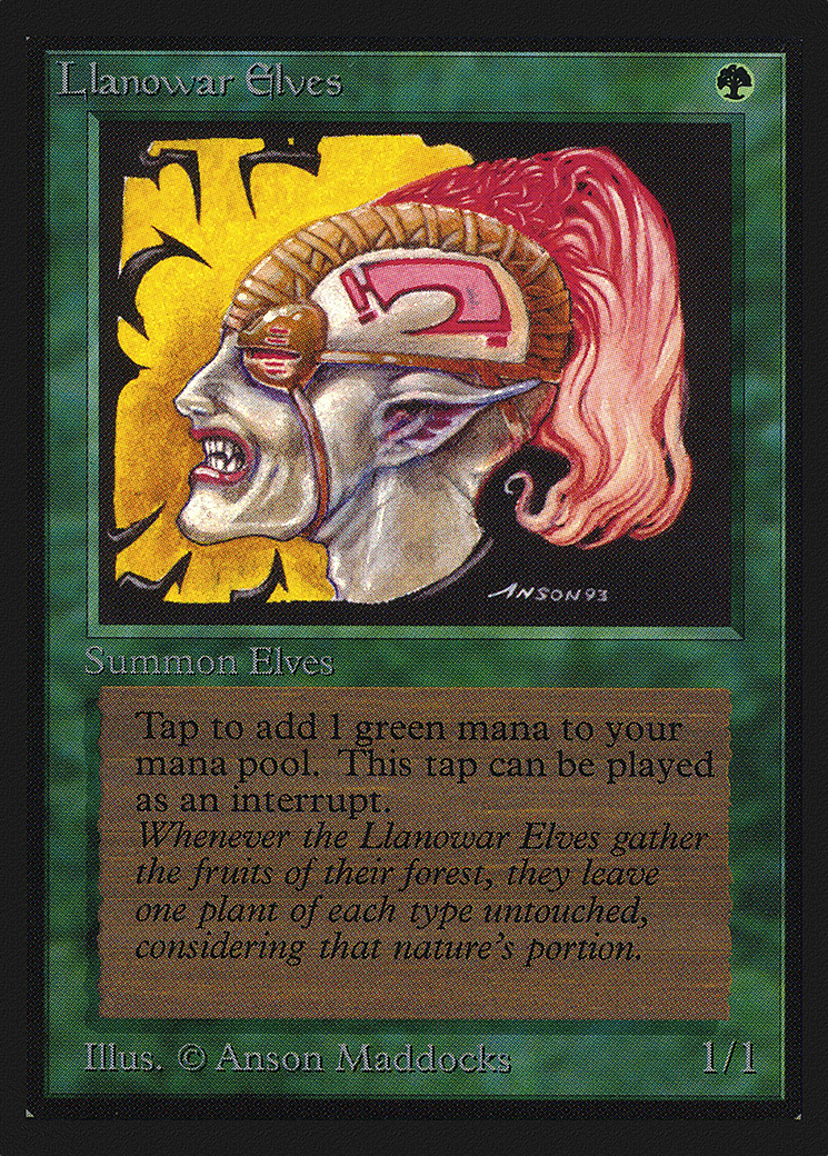 Llanowar Elves (CE) [Collectors' Edition]
