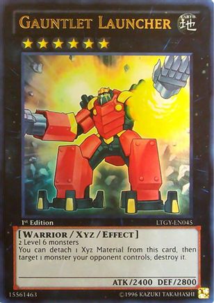 Gauntlet Launcher (Ultra Rare) (LTGY-EN045) - Lord of the Tachyon Galaxy Unlimited