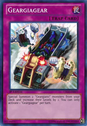 Geargiagear (Super Rare) (LTGY-EN077) - Lord of the Tachyon Galaxy Unlimited