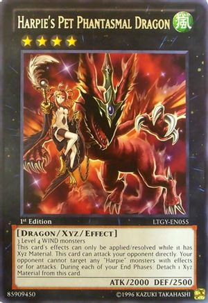 Harpie's Pet Phantasmal Dragon (Rare) (LTGY-EN055) - Lord of the Tachyon Galaxy Unlimited