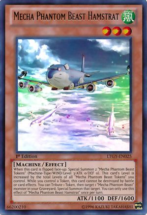 Mecha Phantom Beast Hamstrat (Ultra Rare) (LTGY-EN025) - Lord of the Tachyon Galaxy Unlimited