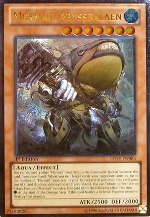 Mermail Abyssbalaen (Ultimate Rare) (LTGY-EN083) - Lord of the Tachyon Galaxy Unlimited