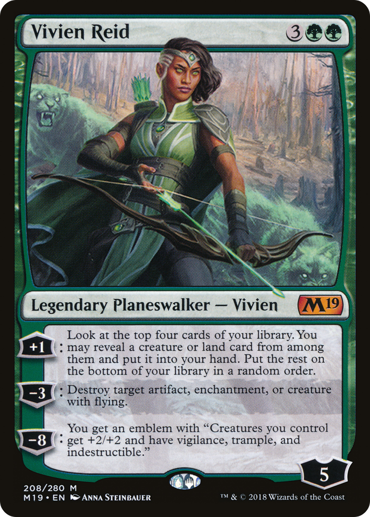 Vivien Reid (M19-208) [Core Set 2019] Foil