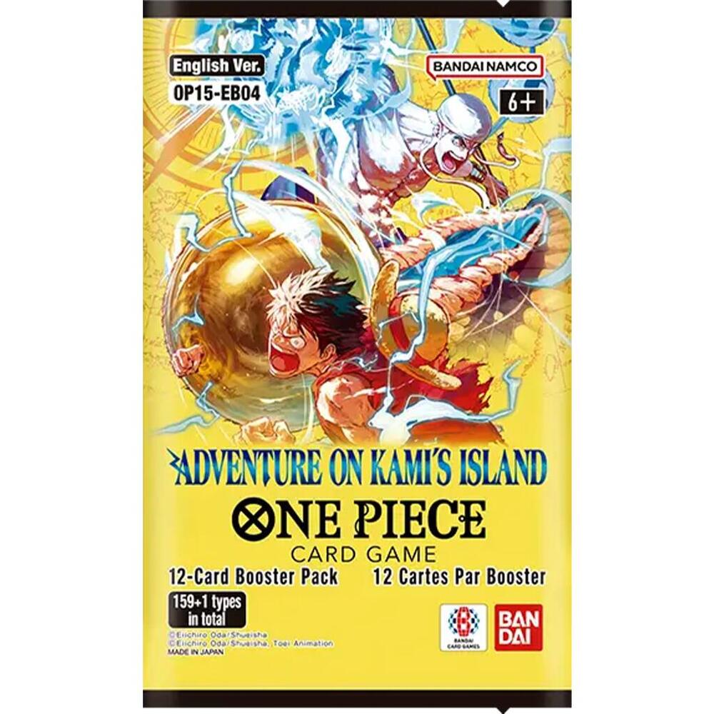 OP15 - EB04 - Adventures on Kami's Island - Booster Pack (Six Per-Person Per-Day)