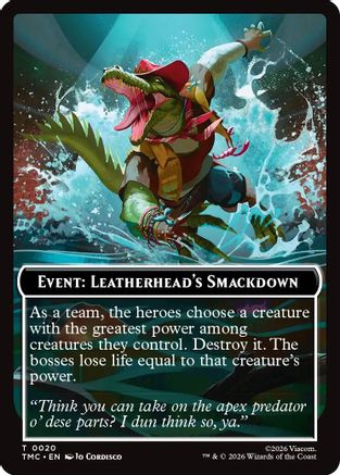 Event: Leatherhead's Smackdown (TMC-020) [Commander: Teenage Mutant Ninja Turtles]