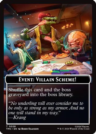 Event: Villain Scheme! (TMC-028) [Commander: Teenage Mutant Ninja Turtles]
