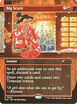 Big Score (SLD-7076) [Secret Lair Drop Series] Foil