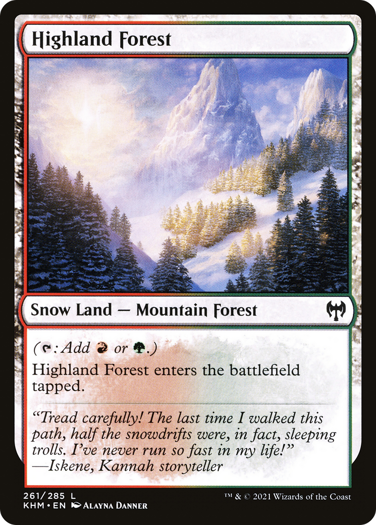 Highland Forest (KHM-261) [Kaldheim]