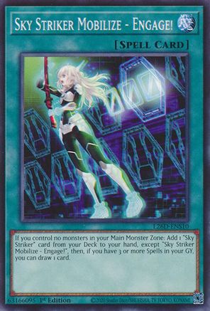 Sky Striker Mobilize - Engage! (Common) (L26D-ENS10) - Legendary Modern Decks 2026 1st Edition