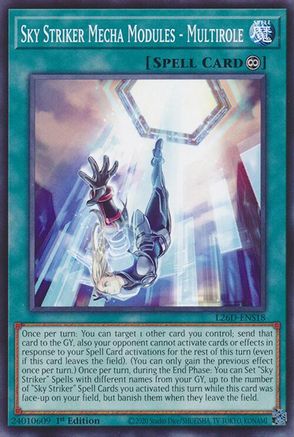Sky Striker Mecha Modules - Multirole (Common) (L26D-ENS18) - Legendary Modern Decks 2026 1st Edition