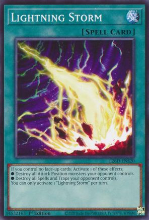 Lightning Storm (Common) (L26D-ENS20) - Legendary Modern Decks 2026 1st Edition