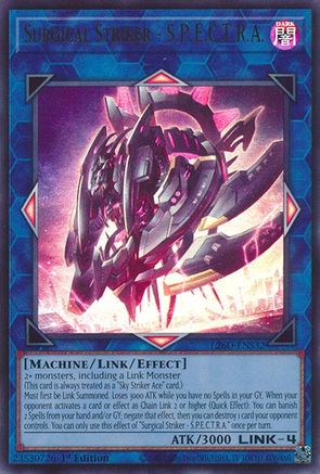Surgical Striker - S.P.E.C.T.R.A. (Ultra Rare) (L26D-ENS32) - Legendary Modern Decks 2026 1st Edition