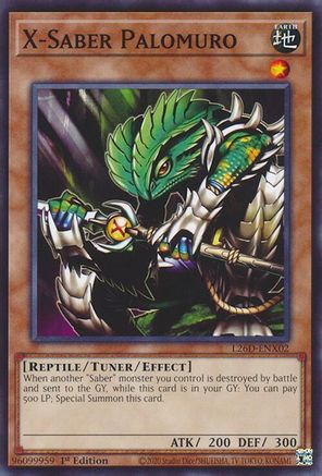 X-Saber Palomuro (Common) (L26D-ENX02) - Legendary Modern Decks 2026 1st Edition