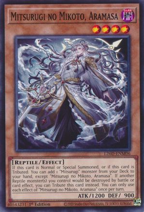 Mitsurugi no Mikoto, Aramasa (Common) (L26D-ENM06) - Legendary Modern Decks 2026 1st Edition