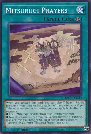 Mitsurugi Prayers (Common) (L26D-ENM14) - Legendary Modern Decks 2026 1st Edition