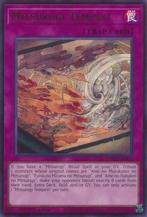 Mitsurugi Tempest (Ultra Rare) (L26D-ENM21) - Legendary Modern Decks 2026 1st Edition