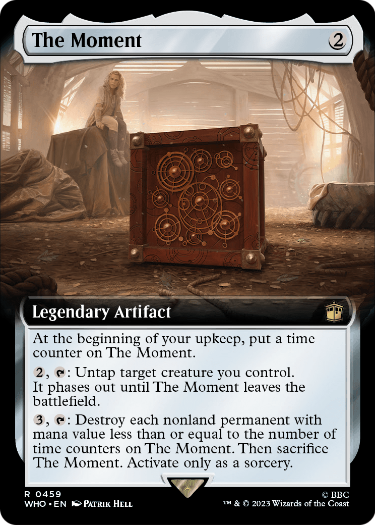 The Moment (Extended Art) (WHO-459) [Doctor Who] Foil