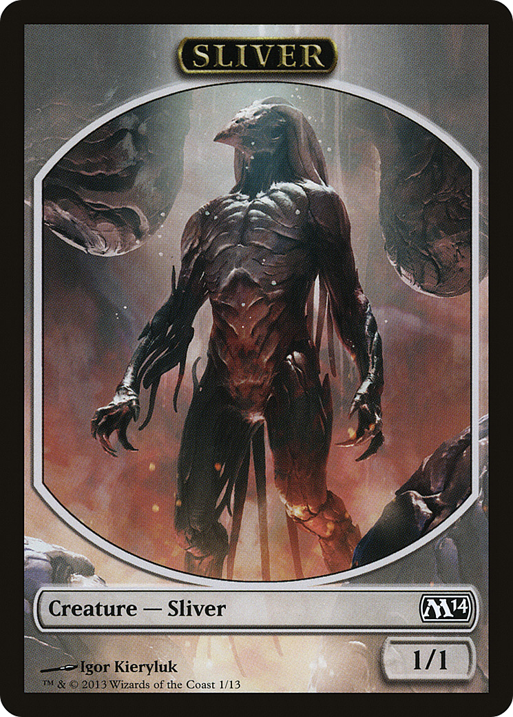 Sliver Token (M14-001) [Magic 2014 Tokens]