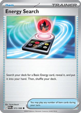 Energy Search (072/088) [ME03 Perfect Order] - Common