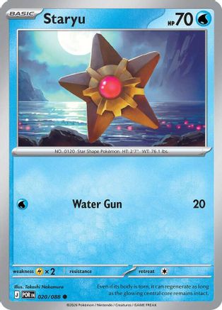 Staryu (020/088) [ME03 Perfect Order] - Common