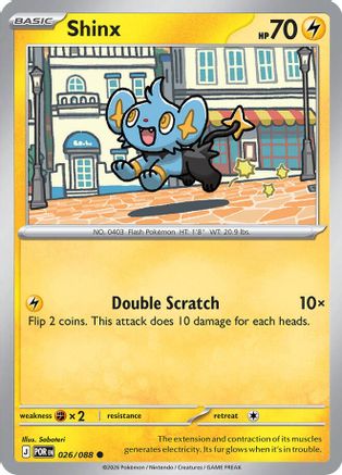 Shinx (026/088) [ME03 Perfect Order] - Common