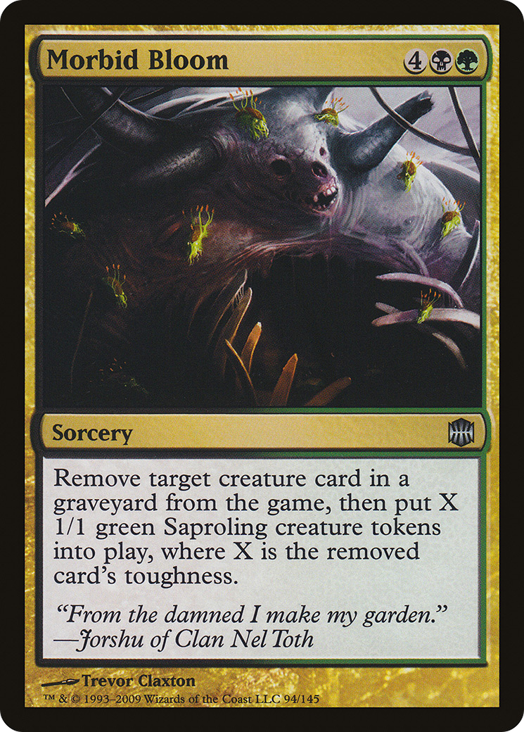 Morbid Bloom (ARB-094) [Alara Reborn]