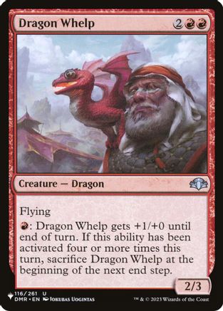 Dragon Whelp (DMR) (LIST-120) [The List Reprints]