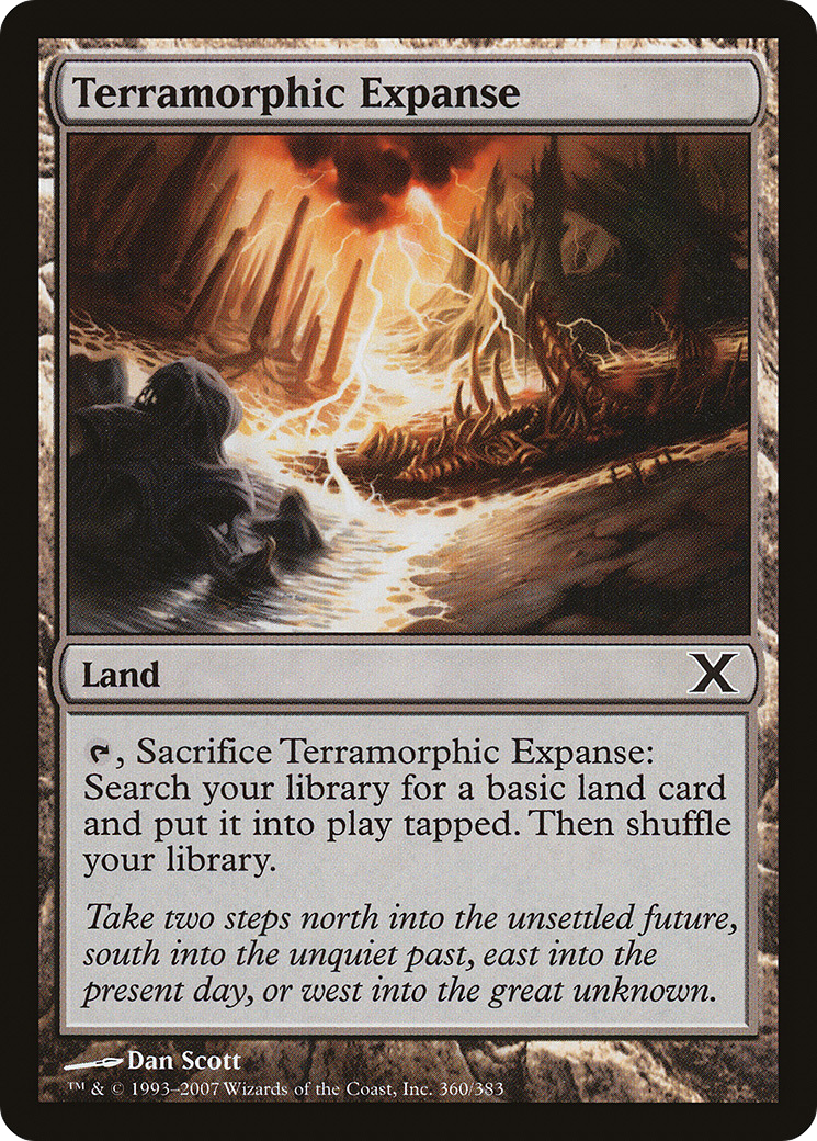 Terramorphic Expanse (10E-360) [Tenth Edition] Foil