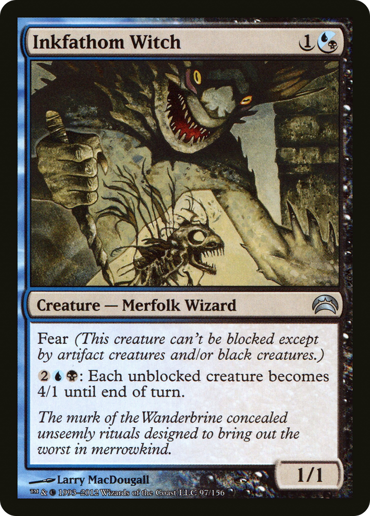 Inkfathom Witch (PC2-097) [Planechase 2012] Foil