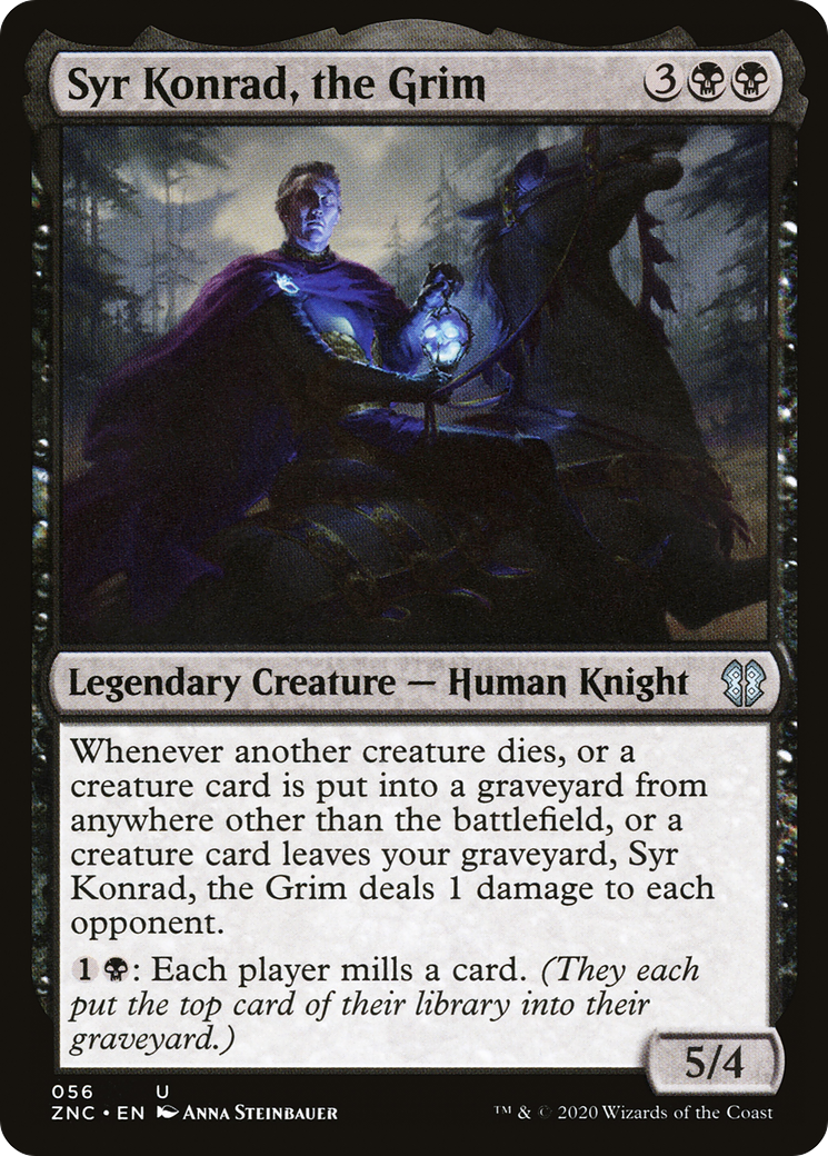 Syr Konrad, the Grim (ZNC-056) [Zendikar Rising Commander]