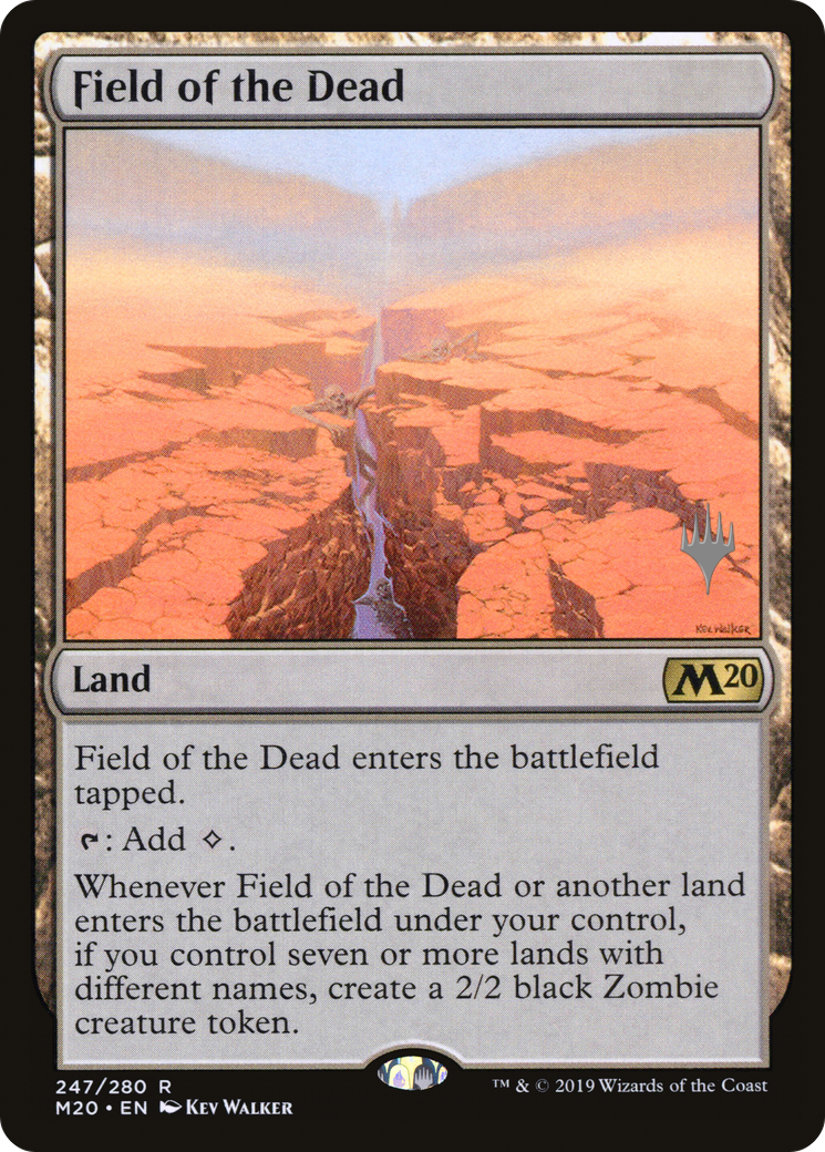Field of the Dead (PPM20-247) [Promo Pack: Core Set 2020 Promos] Foil