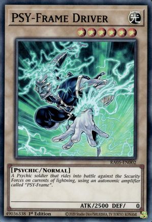 PSY-Frame Driver (Super Rare) (RA05-EN002) - Rarity Collection 5 1st Edition