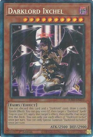 Darklord Ixchel (Prismatic Collector's Rare) (RA05-EN010) - Rarity Collection 5 1st Edition