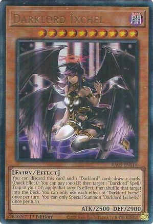 Darklord Ixchel (Prismatic Ultimate Rare) (RA05-EN010) - Rarity Collection 5 1st Edition